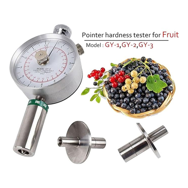 <p>   <strong>Duromètre pour Fruits</strong> <br>   (Pour Pommes, Bananes, etc.) <br>   Modèles : GY-3, GY-2, GY-1 </p>